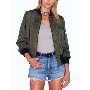 Anthropologie Bishop + Young Bomber Jacket Size S